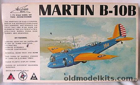 Williams Brothers 1/72 Martin B-10B Bomber - 96th Bombardment Squadron ...